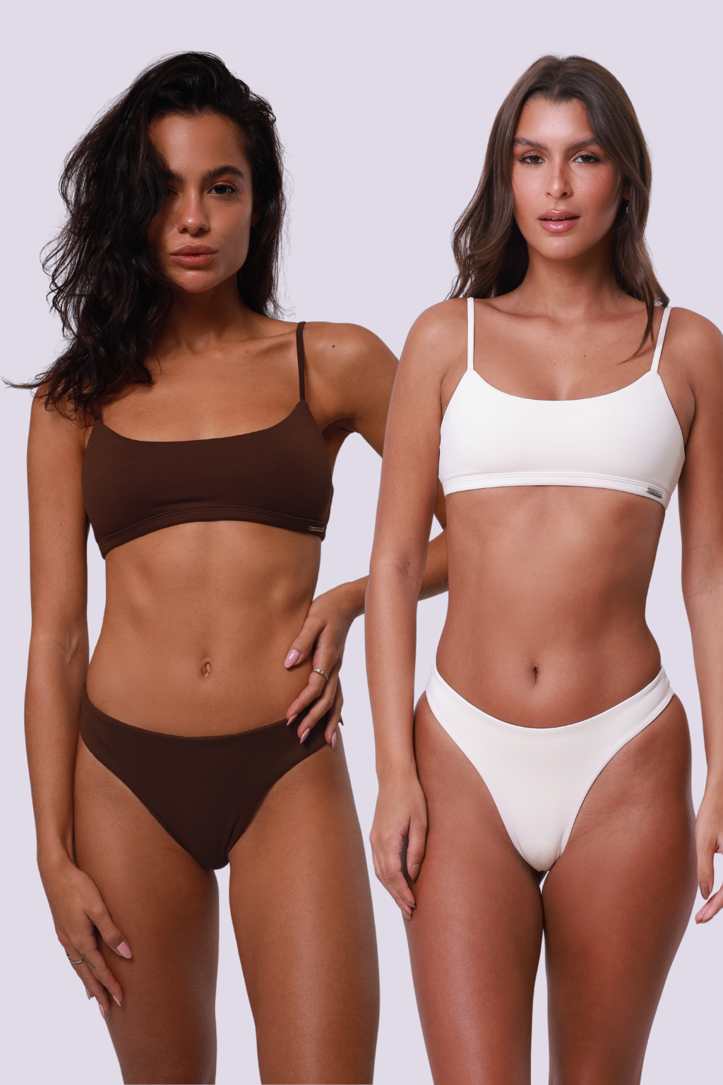 Kit Faixas Café e Off-White