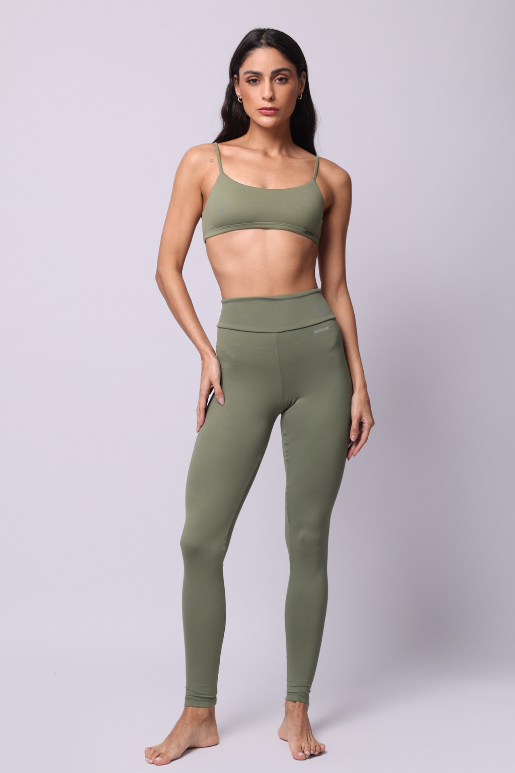 Calça Legging Basickini Verde Oliva