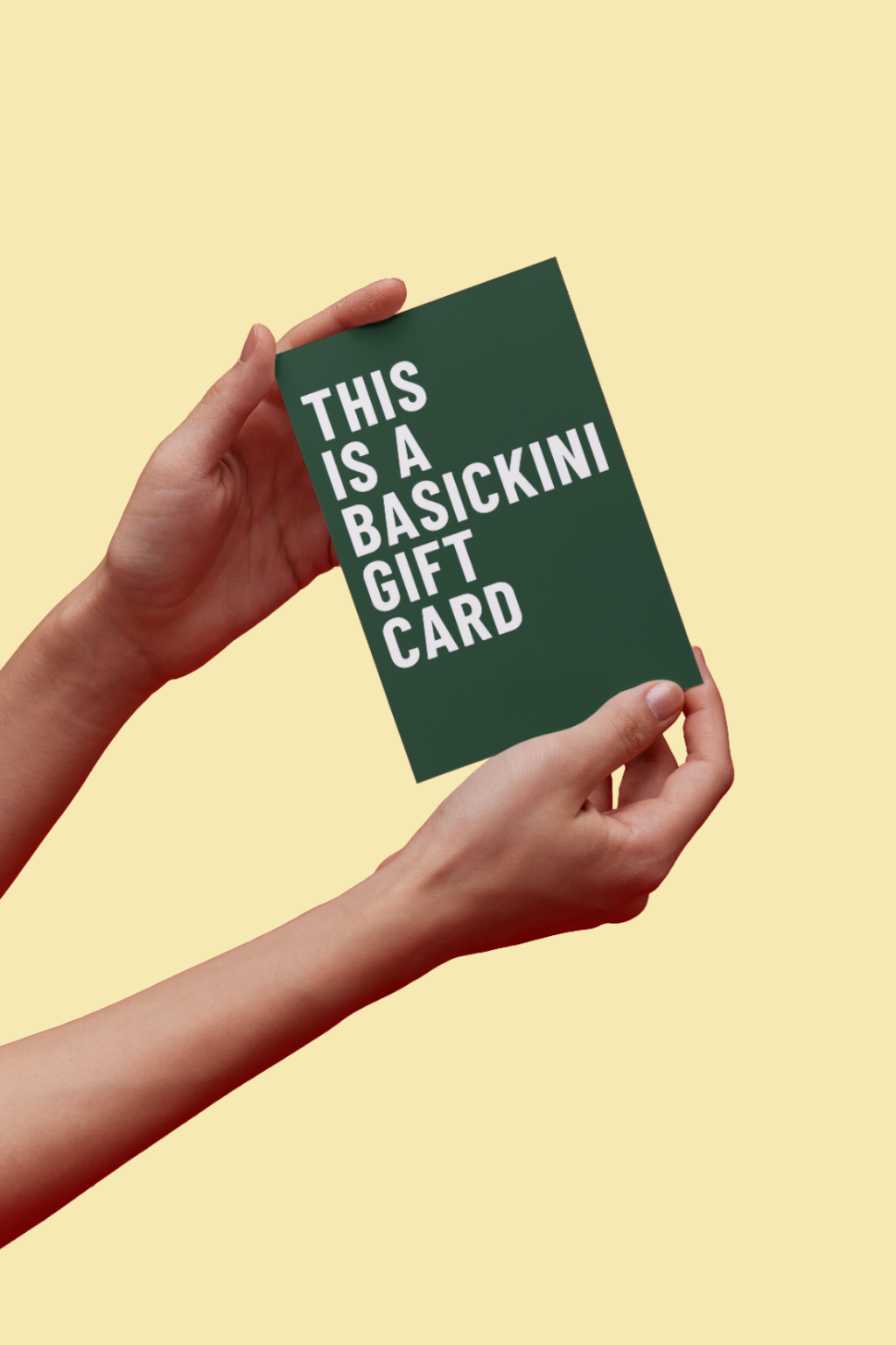 Cartão Presente Basickini R$100