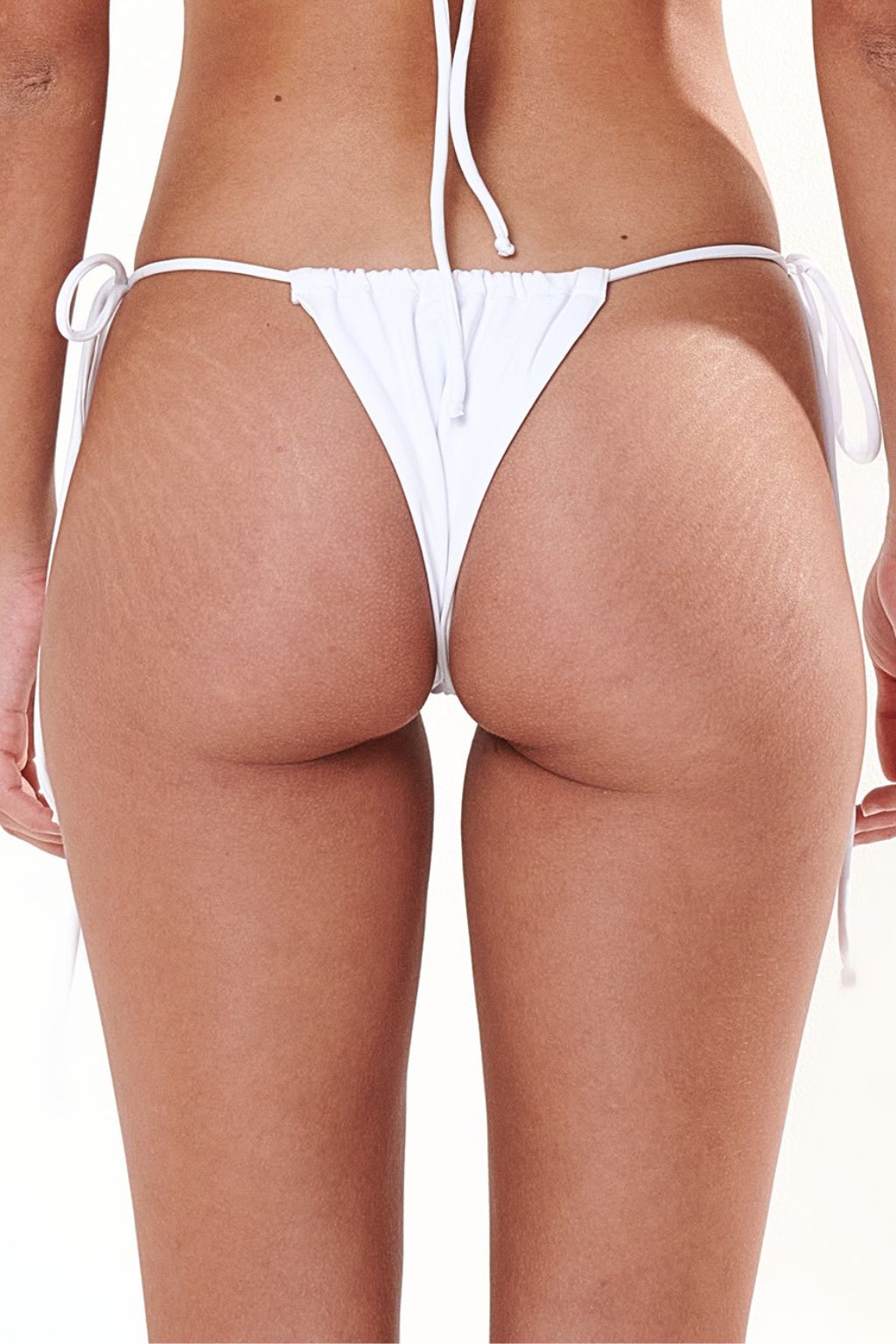 Calcinha de Biquíni Cortininha Branco