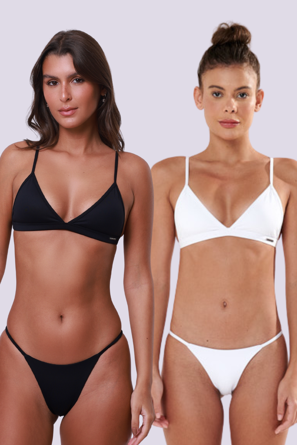 Kit Conjunto Clássico Preto e Branco