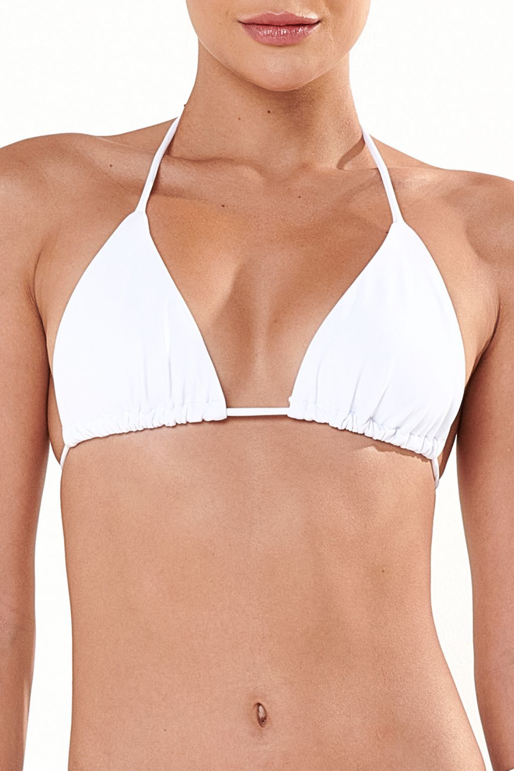 Top de Biquíni Cortininha Branco