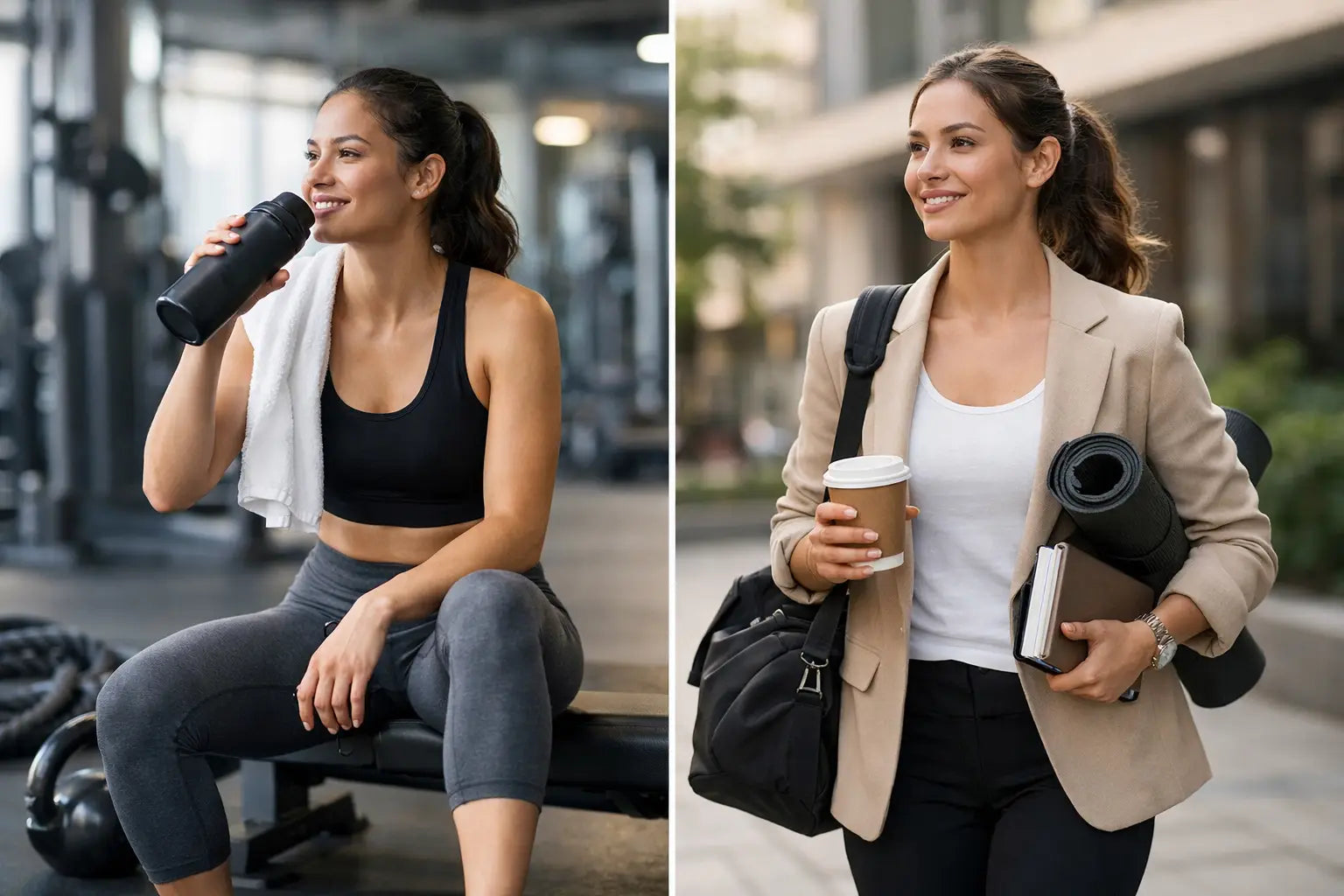 Look academia dia a dia: treino e rotina