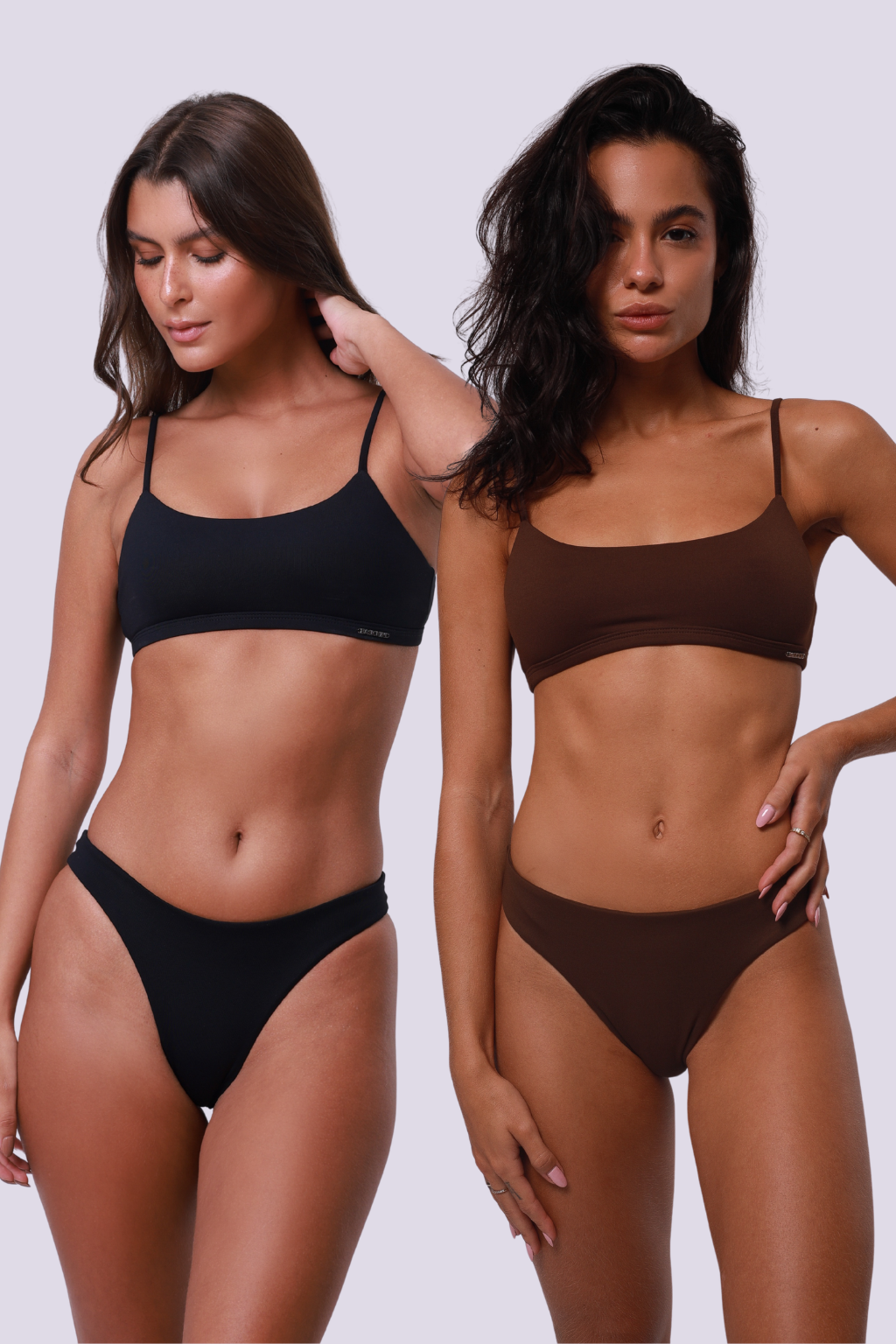 Kit Faixas Preto e Café