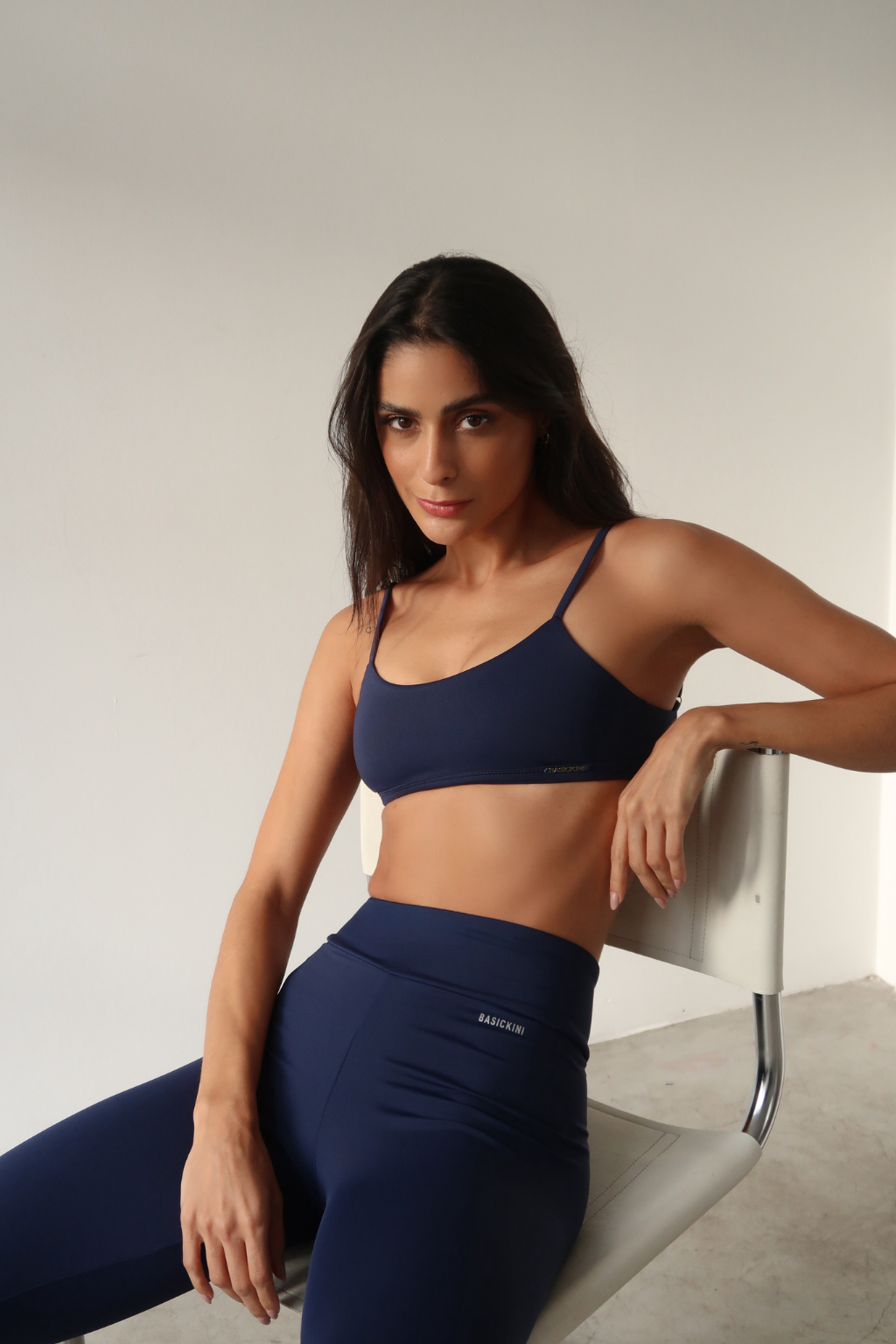 Calça Legging Basickini Azul Marinho