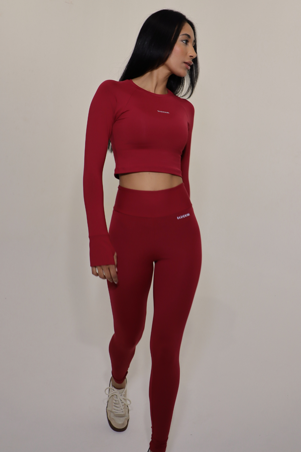 Blusa Manga Longa + Calça Legging Basickini
