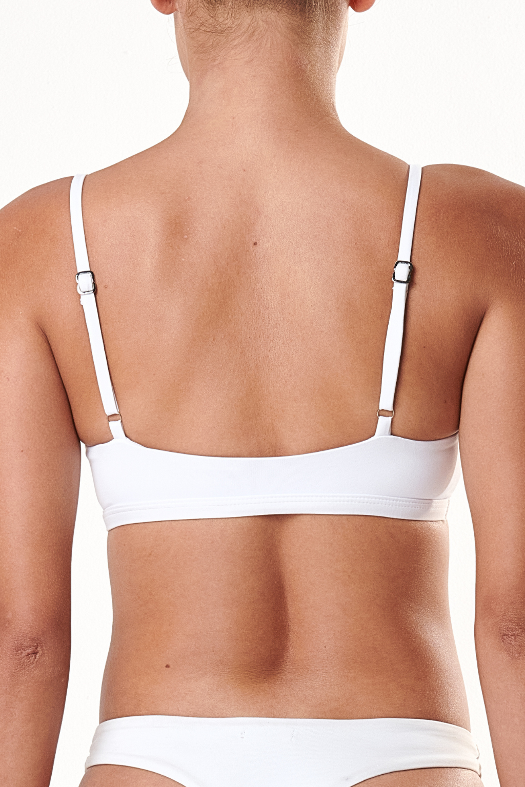 Top de Biquíni Faixa Branco